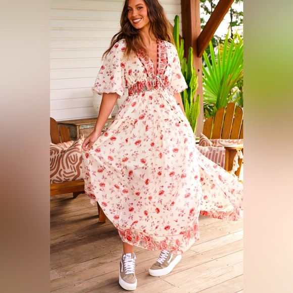 chinese dress ladies Free People Lysette Maxi Dress